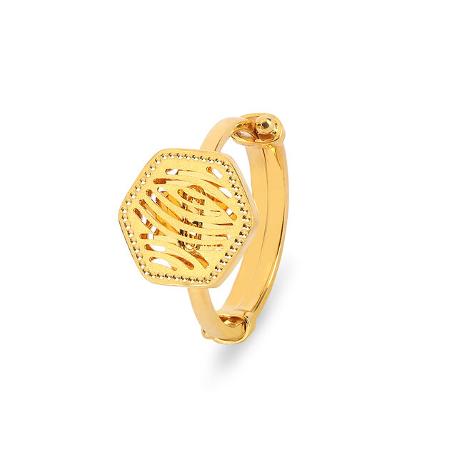 Tanishq 22KT Gold Finger Ring for Women