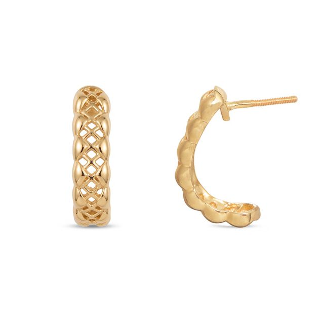 Tanishq 22KT Gold Earrings 4
