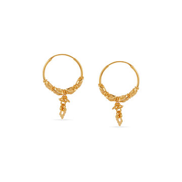 Tanishq 22 Karat Gold Earrings for Women