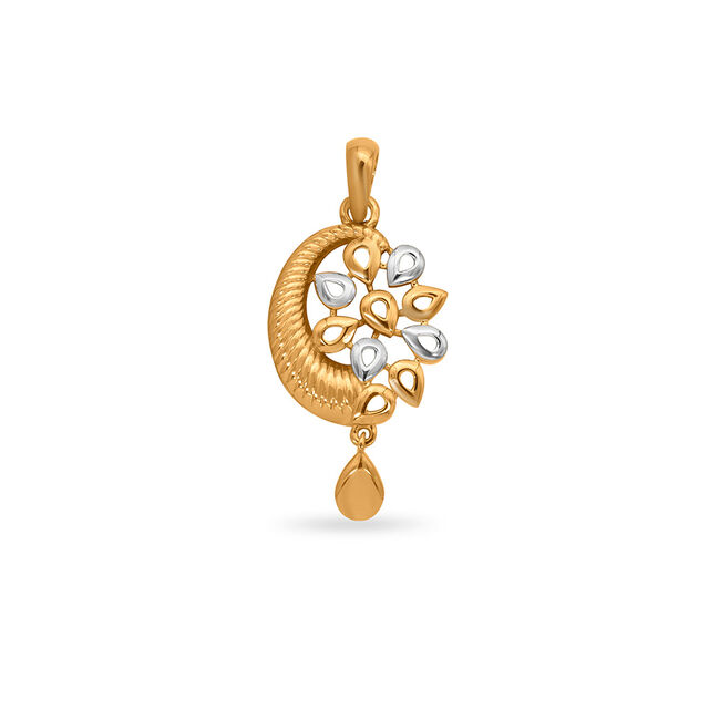 Tanishq 22 Karat Gold Pendant for Women