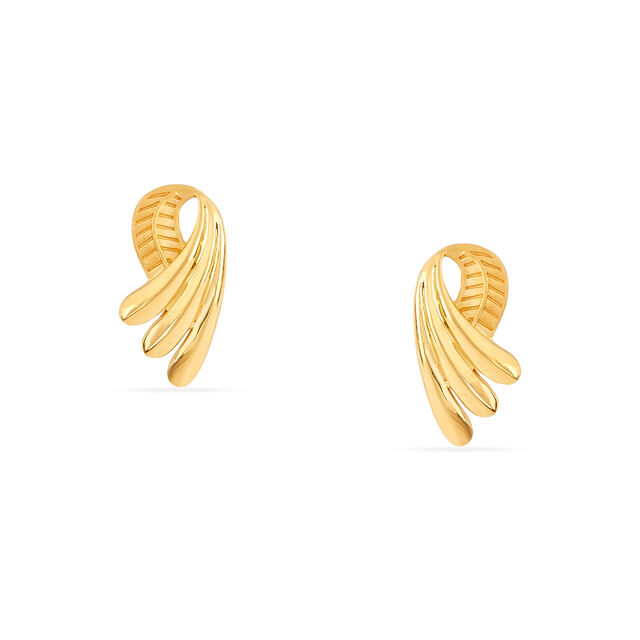 Tanishq 22KT Gold Earrings for Women 