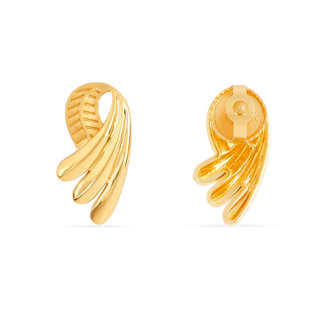 Tanishq 22KT Gold Earrings for Women 4