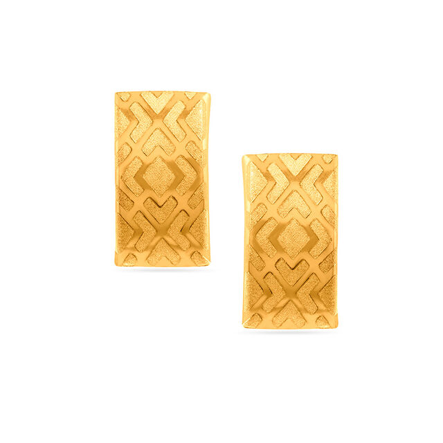 Tanishq Gold Earrings 