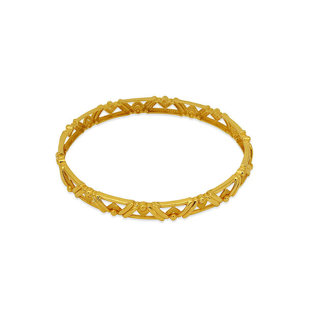 Tanishq 22 Karat Gold Bangle for Women 