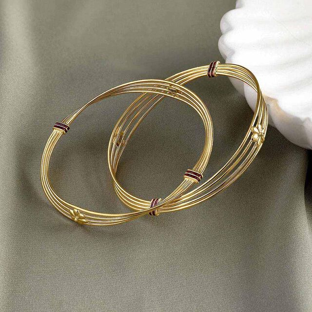 22KT Gold Bangle for Women 