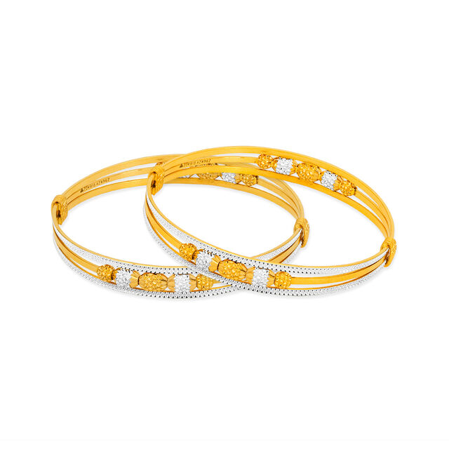 Tanishq 22 KT Gold Bangle for Women 