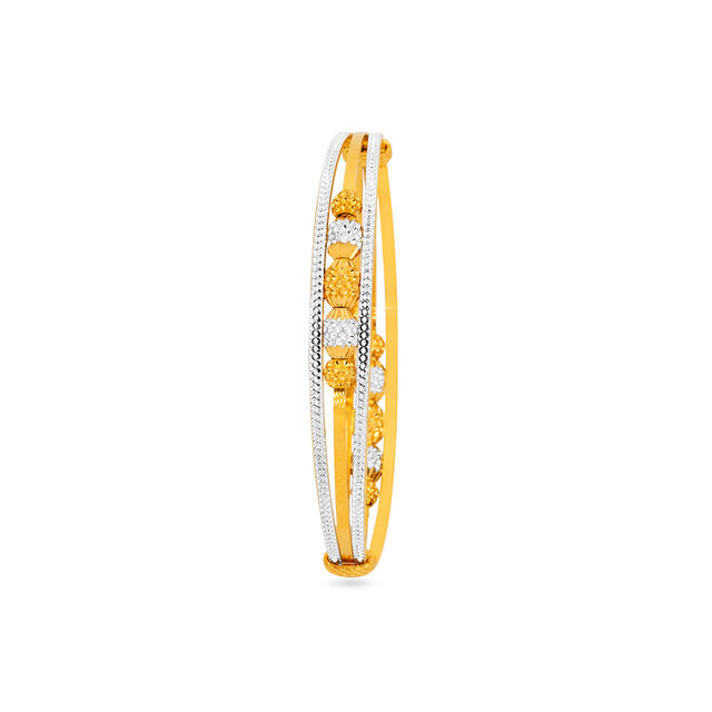 Tanishq 22 KT Gold Bangle for Women 3