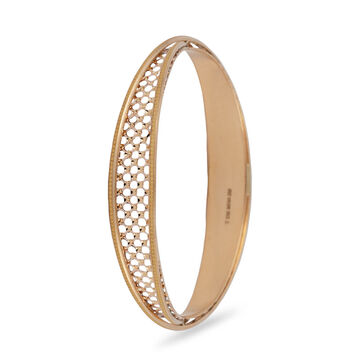 Crescent Diamond Sparkle Bangle
