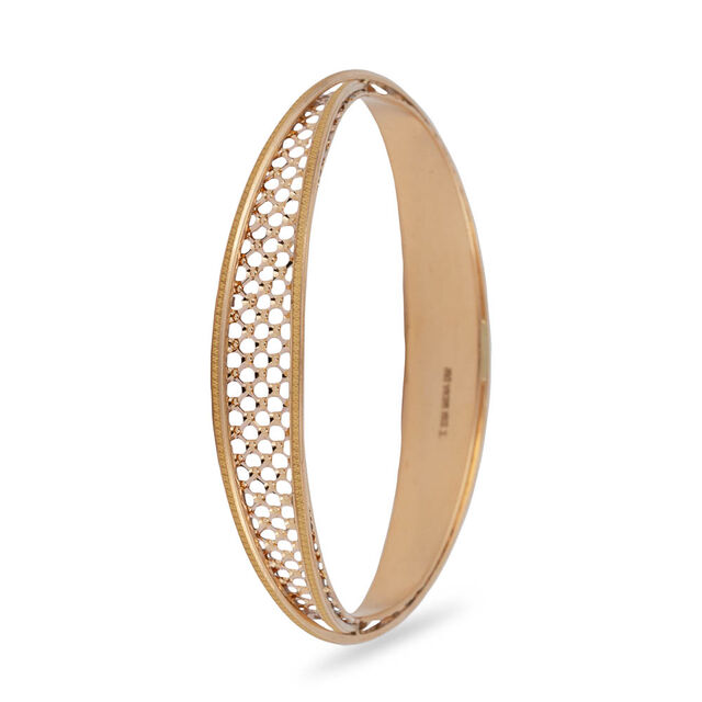 Crescent Diamond Sparkle Bangle 