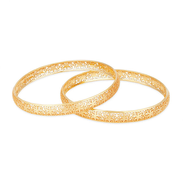 Tanishq 22KT Gold Bangle for Women 5