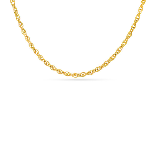 Classic Elegance Gold Chain 2