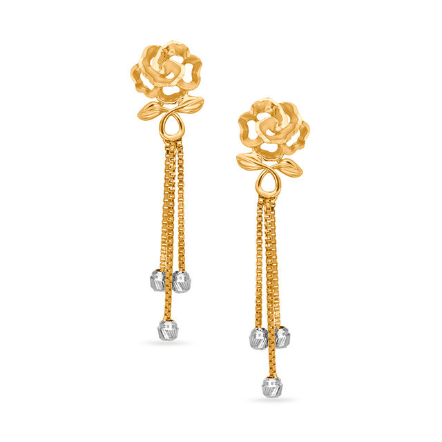 Tanishq Gold Earrings 