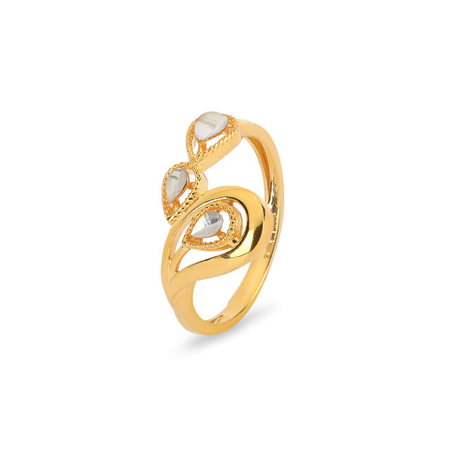 Tanishq 22 Karat Gold Finger Ring for Women