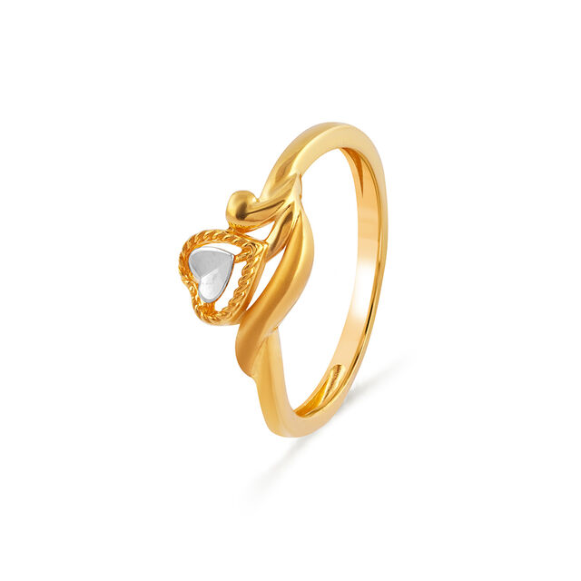 Tanishq 22 Karat Gold Finger Ring for Women
