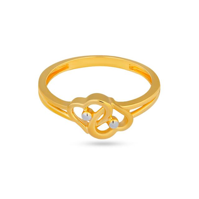Tanishq 22KT Gold Finger Ring for Women