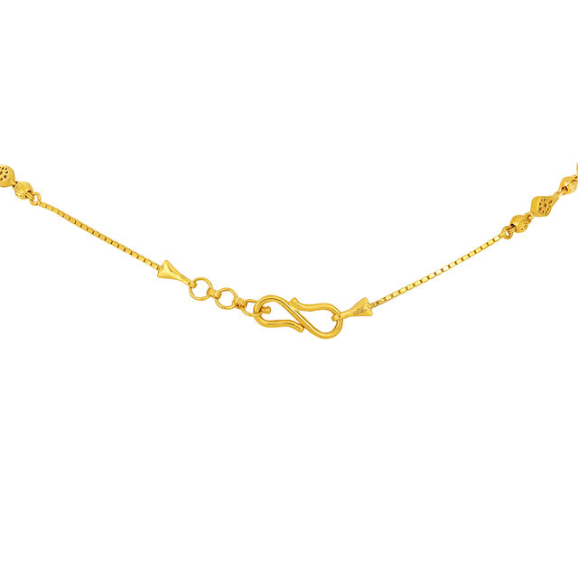 Delicate Intrigue Gold Y-Necklace 3
