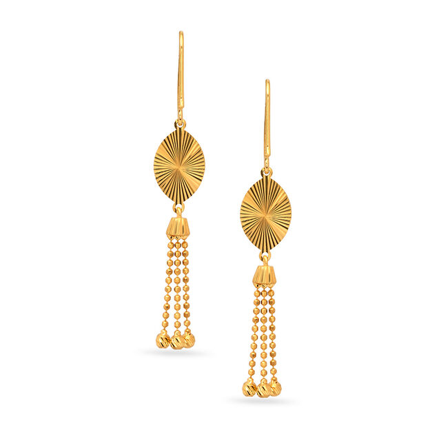 Tanishq Gold Earrings 