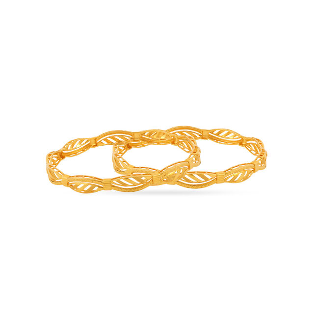 Tanishq 22KT Gold Bangle for Women