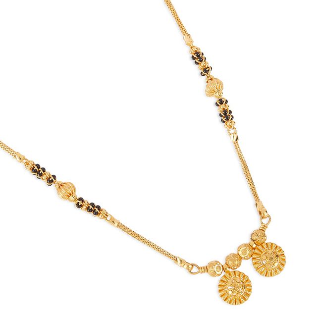 Tanishq 22KT Gold Mangalsutra for Women 4