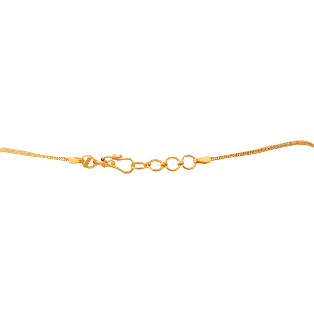 Classic Black Bead Gold Mangalsutra