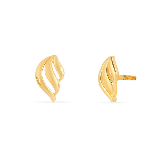 Tanishq 22KT Gold Earrings for Women 2