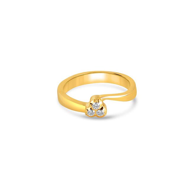 Tanishq 22 Karat Gold Finger Ring 2