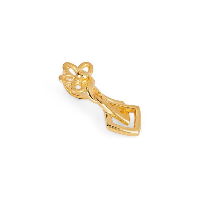 Petal Weave Gold Pendant 2