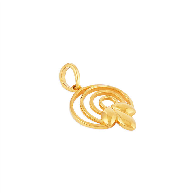 Tanishq 22KT Gold Pendant for Women 2