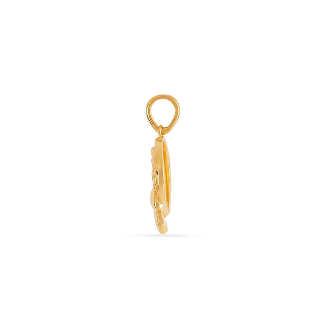 Tanishq 22KT Gold Pendant for Women 3