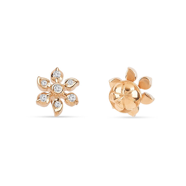 Tanishq 22KT Diamond Earrings for Women 3