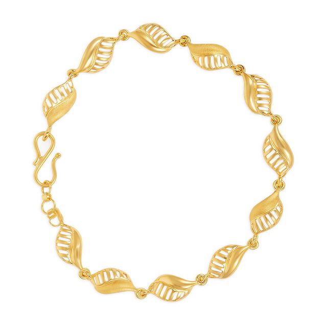 Tanishq 22KT Gold Bracelet for Women 3