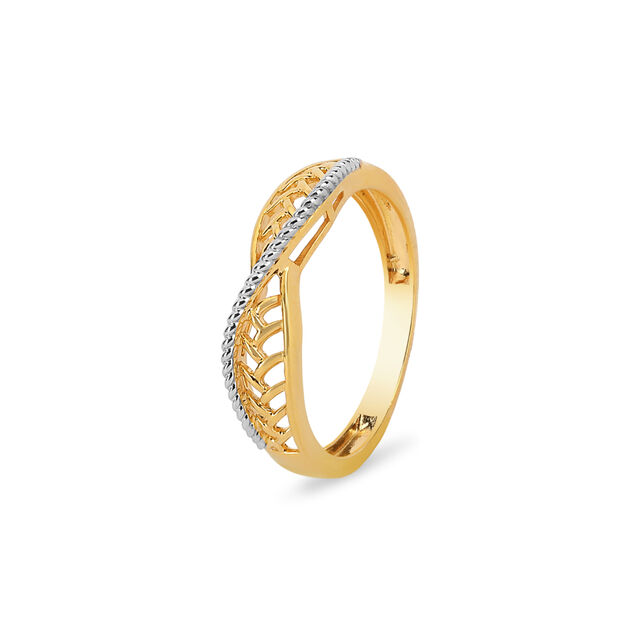 Tanishq 22 Karat Gold Finger Ring for Women