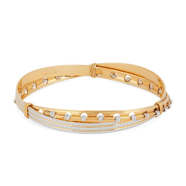 Tanishq 22KT Gold Bangle for Women 