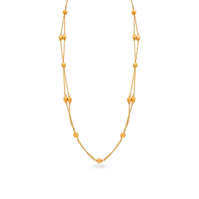 Elegant Dual Chain Necklace