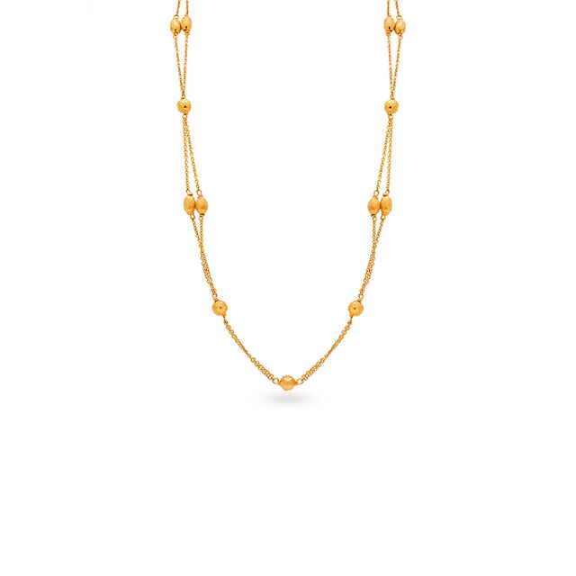 Elegant Dual Chain Necklace