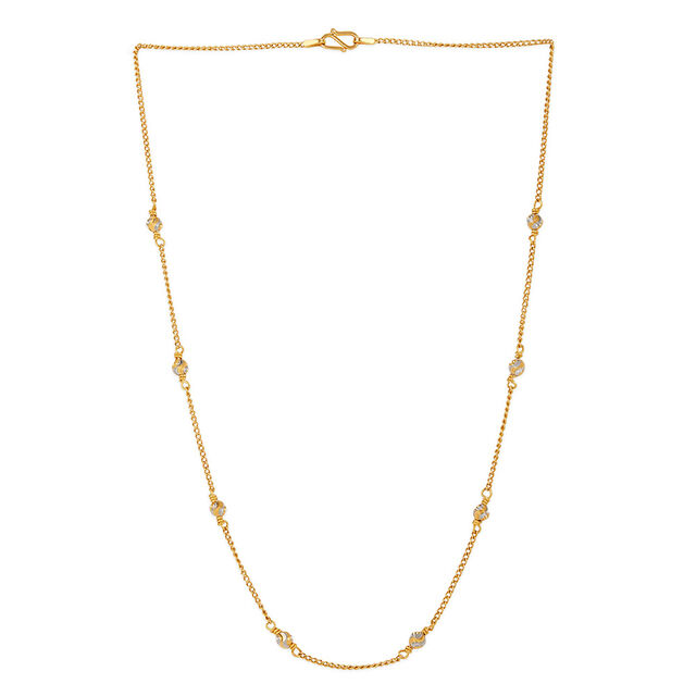Tanishq 22KT Gold Chain for Women 