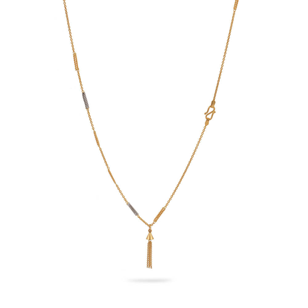 Buy Tanishq Gold Pendant with Chain at Best Price Tanishq US