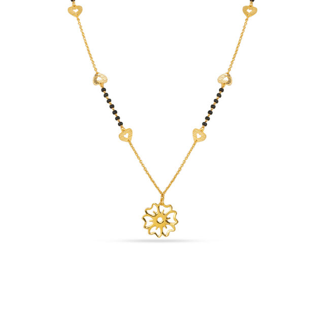 Traditional Gold Bead Mangalsutra 