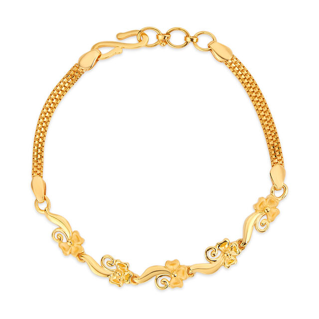 Tanishq 22KT Gold Bracelet for Women 3