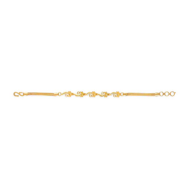 Tanishq 22KT Gold Bracelet for Women 4