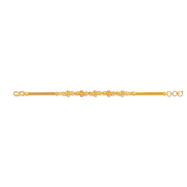 Tanishq 22 Karat Gold Bracelet for Women