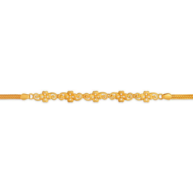 Tanishq 22 Karat Gold Bracelet for Women