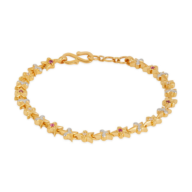 Tanishq 22KT Gold Bracelet for Women 