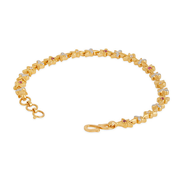 Tanishq 22KT Gold Bracelet for Women 2