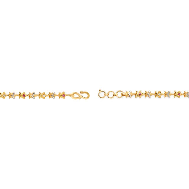 Tanishq 22KT Gold Bracelet for Women 4