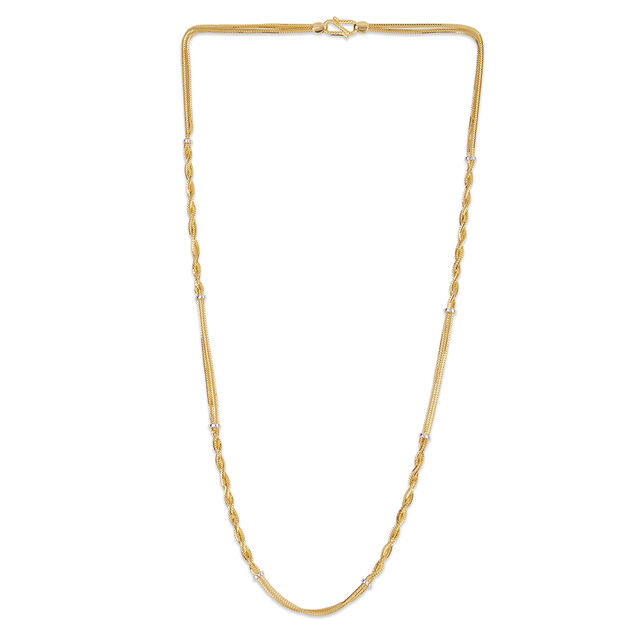 Tanishq 22KT Gold Chain for Women 