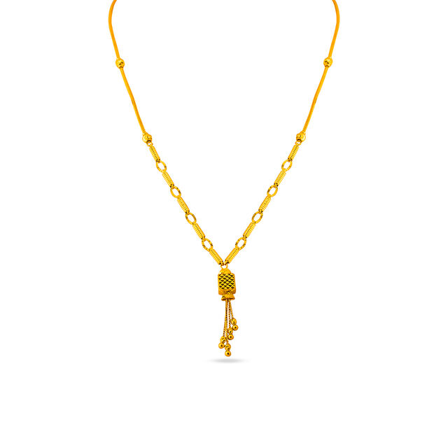 Tanishq 22KT Gold Chain for Women 