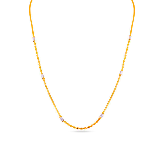Tanishq 22 KT Gold Chain for Women 