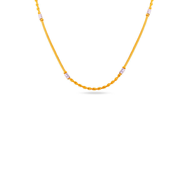 Tanishq 22 KT Gold Chain for Women 2