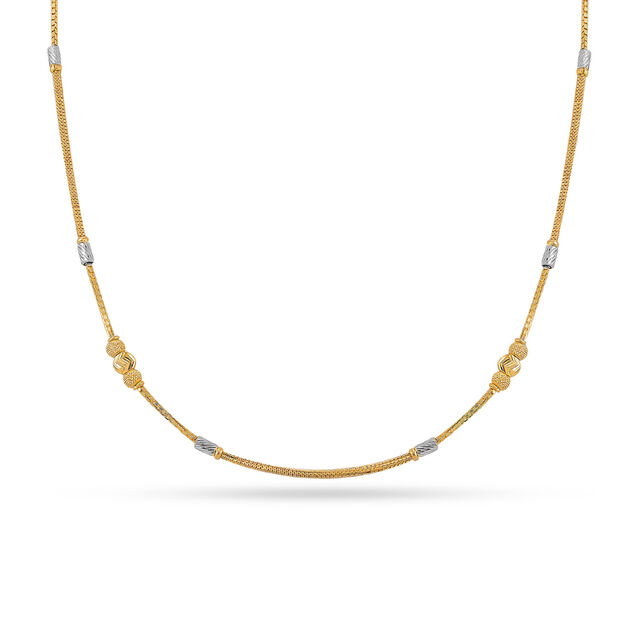 Tanishq 22KT Gold Chain for Women